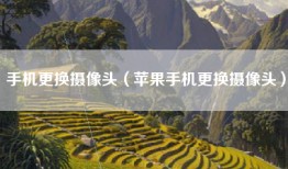 手机更换摄像头（苹果手机更换摄像头）