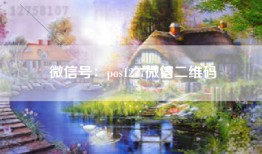 微信号：pos1277微信二维码