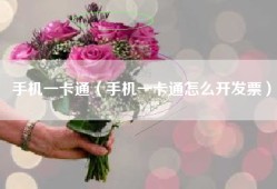 手机一卡通（手机一卡通怎么开发票）