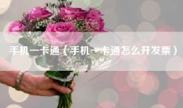 手机一卡通（手机一卡通怎么开发票）