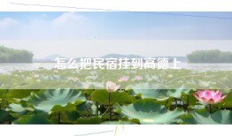 怎么把民宿挂到高德上