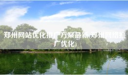 郑州网站优化推广方案最新(郑州网络推广优化)