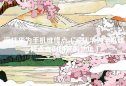 深圳华为手机维修点（深圳华为手机维修点查询附近的地址）