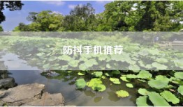 防抖手机推荐