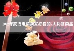 2022年跨境电商卖家必看的7大利基商品