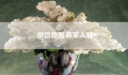 微信地图商家入驻