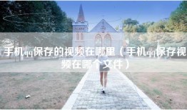 手机qq保存的视频在哪里（手机qq保存视频在哪个文件）
