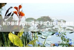 长沙最经典的10家饺子馆 好吃到你喊娘