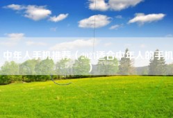 中年人手机推荐（2021适合中年人的手机）