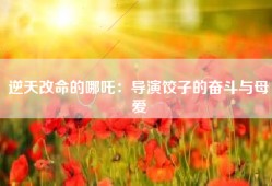 逆天改命的哪吒：导演饺子的奋斗与母爱