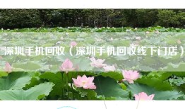 深圳手机回收(深圳手机回收线下门店)