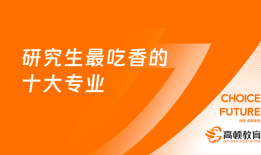 研究生最吃香的十大专业！你选对了吗？