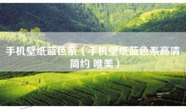 手机壁纸蓝色系（手机壁纸蓝色系高清 简约 唯美）