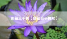 邮箱查手机（邮箱查手机号）