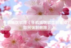 手机流氓软件（手机流氓软件删不掉？如何强制删除）