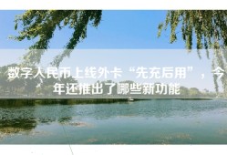 数字人民币上线外卡“先充后用”，今年还推出了哪些新功能