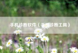 手机诊断软件（手机诊断工具）