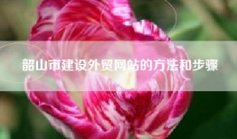 韶山市建设外贸网站的方法和步骤