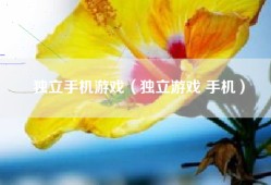 独立手机游戏（独立游戏 手机）
