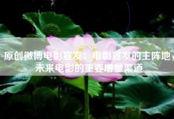 原创微博电影宣发：电影宣发的主阵地，未来电影的重要增量渠道