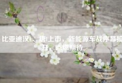 比亚迪汉L、唐l上市，新能源车战序幕拉开，点燃期待