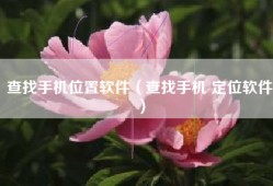 查找手机位置软件（查找手机 定位软件）