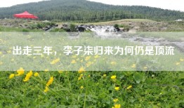 出走三年，李子柒归来为何仍是顶流