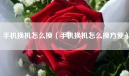 手机换机怎么换（手机换机怎么换方便）
