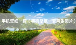 手机壁纸一套（手机壁纸一套两张图片）