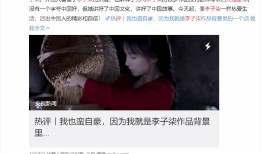 李子柒为何火遍全球？央视：没有一个字夸中国好，但她讲好了中国文化