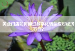 美业门店如何通过数字化转型应对经济下行？