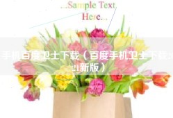 手机百度卫士下载（百度手机卫士下载2021新版）