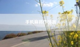 手机麻将作弊器
