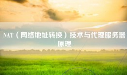 NAT（网络地址转换）技术与代理服务器原理