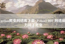 python爬虫网络库下载_Python3 DHT 网络磁力种子爬虫