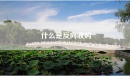 什么是反向收购