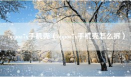 oppoa7x手机壳（oppoa7x手机壳怎么拆）