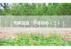 传承友谊   不忘初心（二）