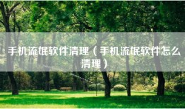 手机流氓软件清理（手机流氓软件怎么清理）