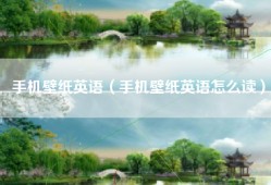 手机壁纸英语（手机壁纸英语怎么读）