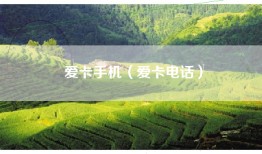 爱卡手机（爱卡电话）