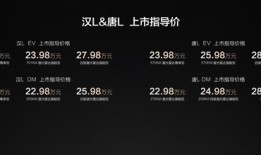 年轻人的第一台旗舰轿车 比亚迪汉L以划时代之名震撼上市