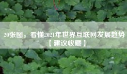 20张图，看懂2021年世界互联网发展趋势【建议收藏】