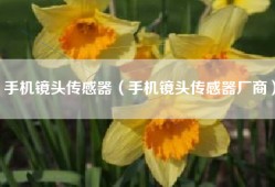 手机镜头传感器（手机镜头传感器厂商）