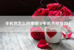 手机热怎么回事啊（手机热啥原因）