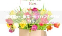rss源推荐2020_推荐一些工作中会用到的软件