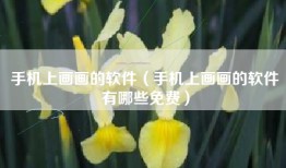 手机上画画的软件（手机上画画的软件有哪些免费）