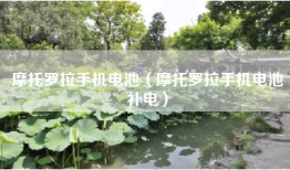 摩托罗拉手机电池（摩托罗拉手机电池补电）