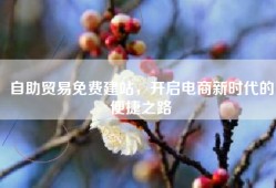 自助贸易免费建站，开启电商新时代的便捷之路