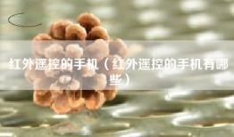 红外遥控的手机（红外遥控的手机有哪些）